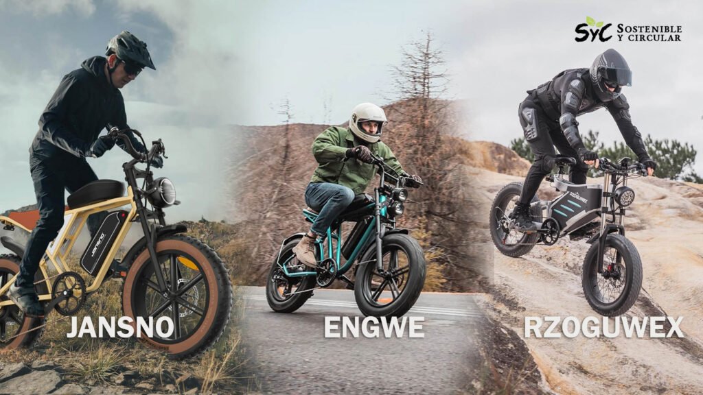 RZOGUWEX vs JANSNO vs ENGWE: La Batalla Definitiva de las Fat Bikes Eléctricas de Alta Potencia